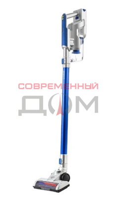 Пылесос вертикальный аккум. Endever SkyClean VC-302 /синий/серебристый
